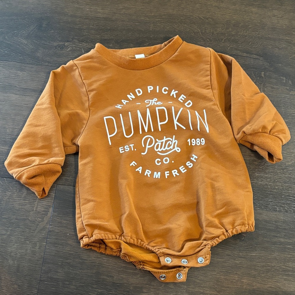 Pumpkin Patch Warm Bodysuit